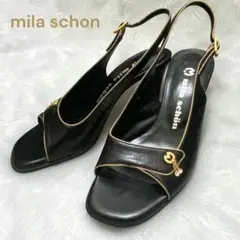 【美品】mila schon ミラショーン 揺れるチャームサンダル 23cmのサムネイル