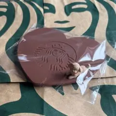 スターバックス　バレンタイン2026シリコンコースター　1個