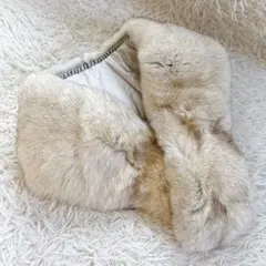 サガフォックス　 リアルファー ショール ストール 和装　成人式　もふもふ