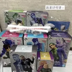 ジョジョの奇妙な冒険 一番くじフィギュアコンプセット⭐︎店内ポップ、おまけ付き♪