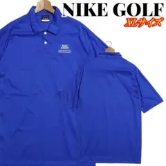 NIKE GOLF ナイキゴルフ スウッシュ刺繍 ポロシャツ XLサイズのサムネイル