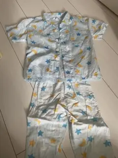 Night Wear 星と月柄 パジャマ 100