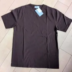 ABAHOUSE ブラウン Vネック Tシャツ 48のサムネイル