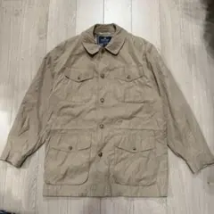 ベージュ　ミドル丈　コート　ジャケット　スイングトップ　M