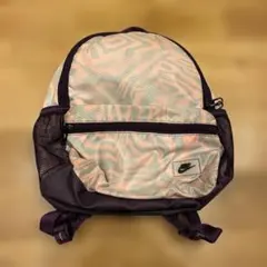 NIKE キッズ リュック パープル ゼブラ柄