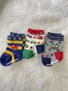 ホットビスケッツ ベビー靴下 3足セット