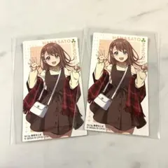 スシローコラボ　プロセカ　花里みのり　ステッカー