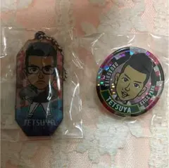 EXILE TETSUYA☆ケータイクリーナー&缶バッチ