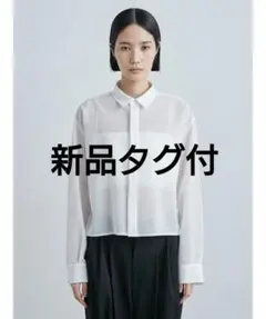 ドローイングナンバーズ シルキーダブルクロスクロップドシャツ - メルカリ
