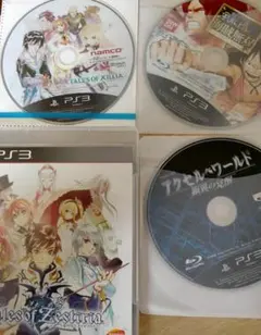PS3 海賊無双 銀翼の覚醒 テイルズオブエクシリア ゼスティリア 動作確認済み