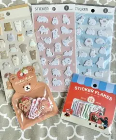 ぷくぷくシールセット1