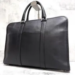 最高峰 サムソナイト ブラックレーベル デュモンクス 本革 ブリーフケース 黒