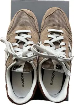 美品 New Balance 373 マッシュルームブラウン 23cm