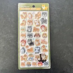 【正規品・即日、匿名配送】ボンボンドロップシール和柄柴犬