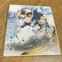 名探偵コナン ミニ色紙 アート7 箔押し 江戸川コナン