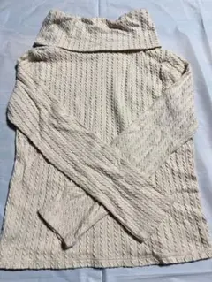 rienda ベージュ ニット フリーサイズ