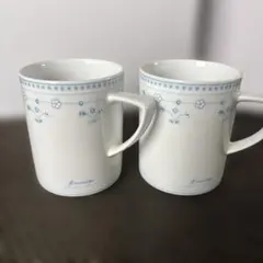 Noritake ノリタケ マグカップ 2客セット RONDE FLEURIE
