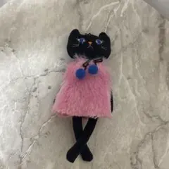 カルディ 猫 マスコット ぬいぐるみ キーホルダー
