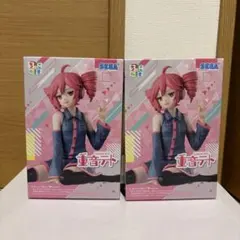 重音テト セガちょこのせプレミアムフィギュア5個セット - メルカリ
