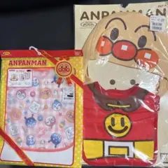 【アンパンマン 】お食事エプロン+フード付きスタイ
