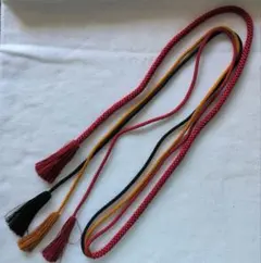 カラフル帯締め