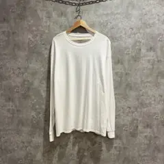新品未使用 Champion チャンピオン 無地 ロンＴ ホワイト XLサイズ