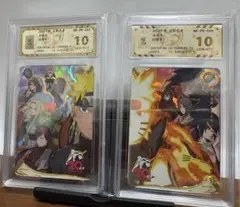 残り1点レアKaYou ナルトNARUTO 20周年記念カード2枚セット 鑑定品