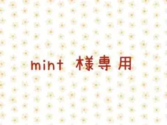 ︎☺︎mint︎☺︎ 様専用