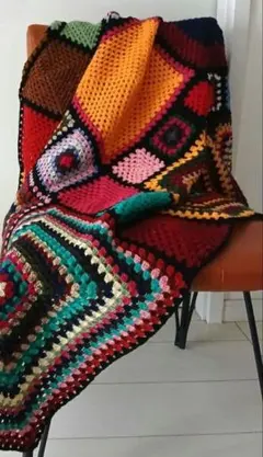 mocha*様　多色 グラニースクエア マルチカバー