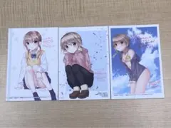 ❶思春期ちゃんのしつけかた アニメイト購入 イラストカード 3枚