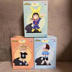 僕のヒーローアカデミア ちあぴこ 緑谷出久 爆豪勝己 轟焦凍 フィギュア 3体