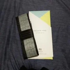 エコバッグ ORIBA ORIGAMI BAG1秒で自立Ｌサイズ ブラック