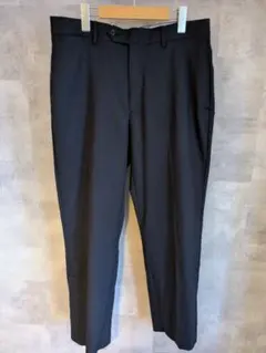 トミーヒルフィガー　スラックス　ネイビー　ウールスラックス　ビジネス