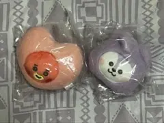 BT21 ぬいぐるみクリップ 2種セット