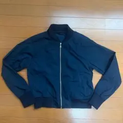 GU MA-1 ブルゾン ジップアップ ネイビー MA1