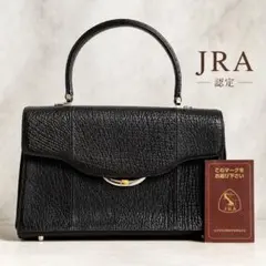 La luce ハンドバッグ 黒色 JRA認定 日本製 - メルカリ