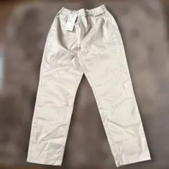 《新品未使用》ルーズフィット ベージュ チノパン 150 無印良品 タグ付