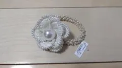 OSEWAYA パールヘアゴム　ベージュ　フォーマルのサムネイル