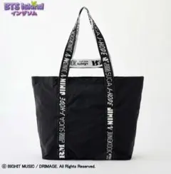 【BTS 】インザソム トートバッグ ブラック しまむらコラボ