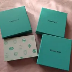 Tiffany & Co　ギフトボックス 4個