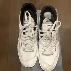 new balance550 ホワイトシンプルメンズスニーカー　27.5