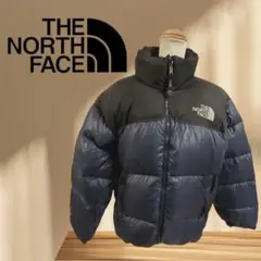 M THE NORTH FACE ダウンジャケット ヌプシーネイビー/ブラック
