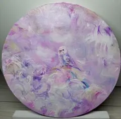 鯨が見た夢。」 30×30cm アクリル画 原画 - メルカリ