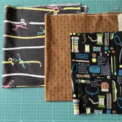 パッチワーク　50センチ　カット布　ハギレ 3枚セット