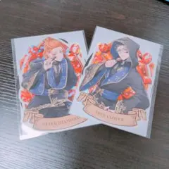 ディズニー ツイステッドワンダーランド ステッカーセット3  トレイ ケイト