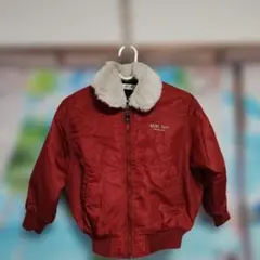 BeBe ワインレッド ダウンコート 120