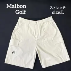 Malbon Golf カーゴショートパンツ ストレッチ　薄いベージュ　L 2026年最新】Malbon Golf ゴルフ レディース パンツの人気アイテム