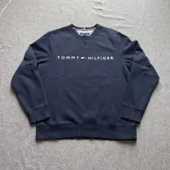 トミーフィルガー TOMMY HILFIGER スウェット ネイビーのサムネイル