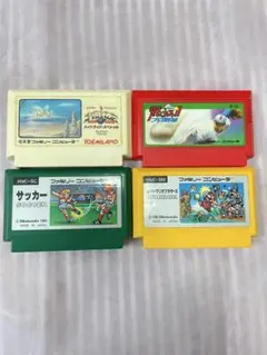 スーパーマリオブラザーズ ほか ファミコンソフト 4本セット