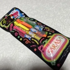 ゼブラ　サラサクリップ　ドラえもん ネオンカラー　4色セット